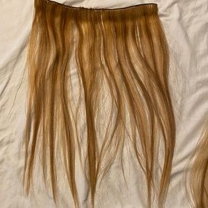 JZ styles hand tied weft. Two rows. 16”. The Desmon-toasted almond. Gently used.